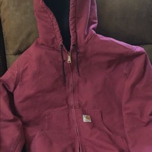 Hooded carhartt jacket